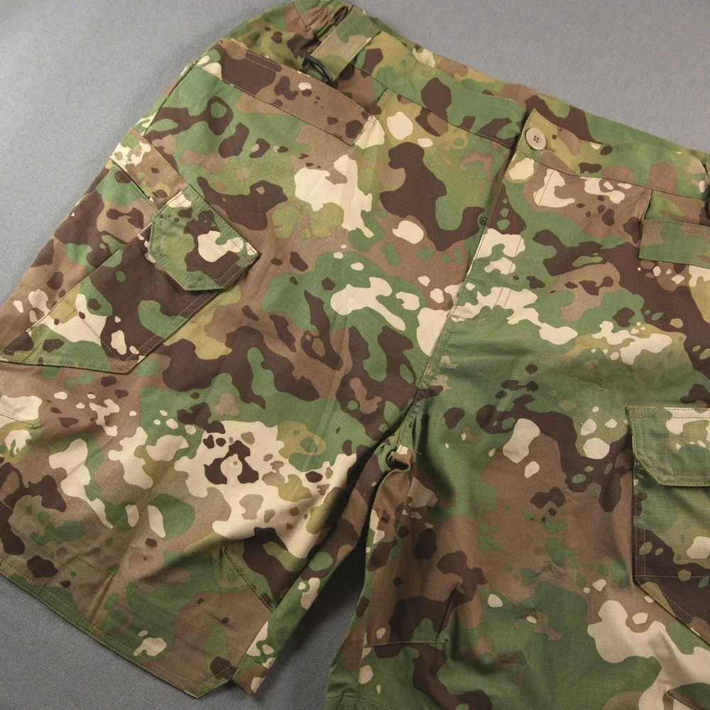 OCP Ripstop Camouflage Tactical Men Shorts 40 Military Utility Cargo